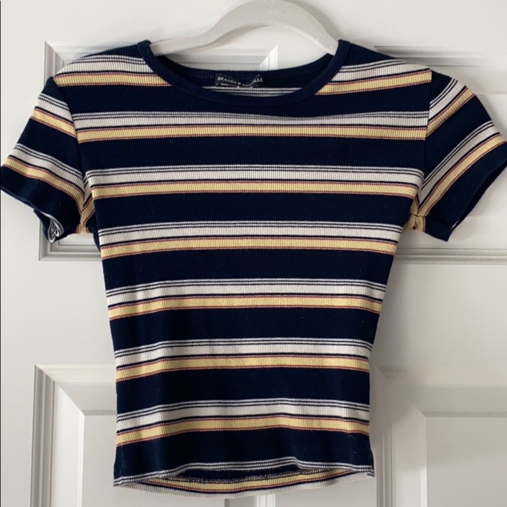 Brandy striped crop